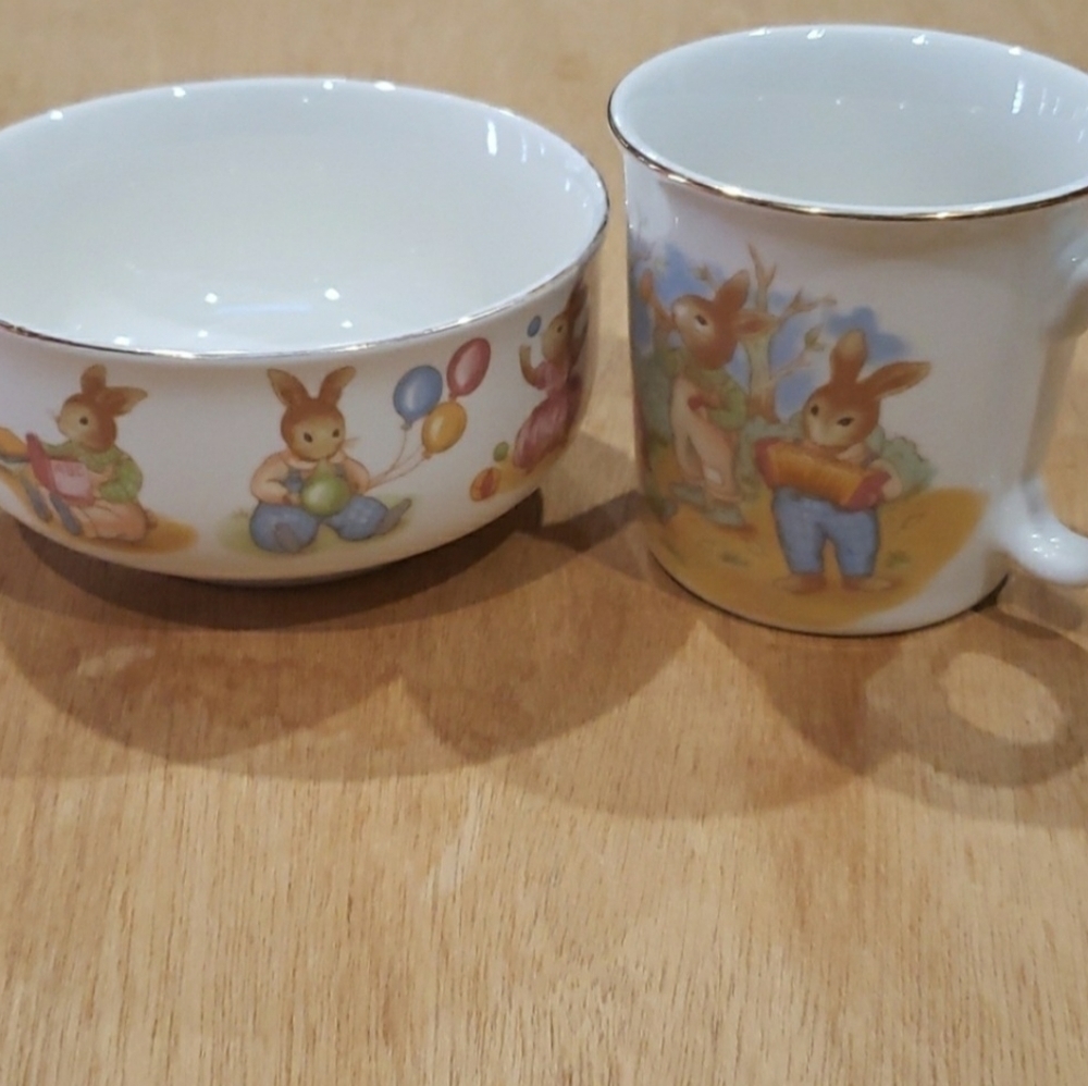 𝅺li'l Bunny Collection Meal Set Pottery